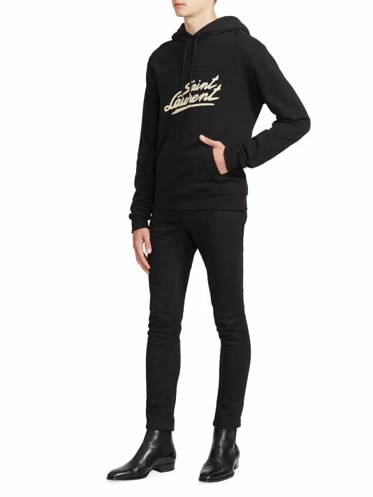 Flash Sale ๐งจ Saint Laurent Graphic Logo Hoodie For Men ๐ - Image 2