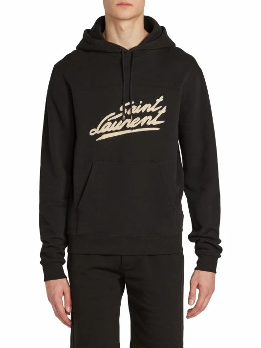 Flash Sale ๐งจ Saint Laurent Graphic Logo Hoodie For Men ๐ - Image 3
