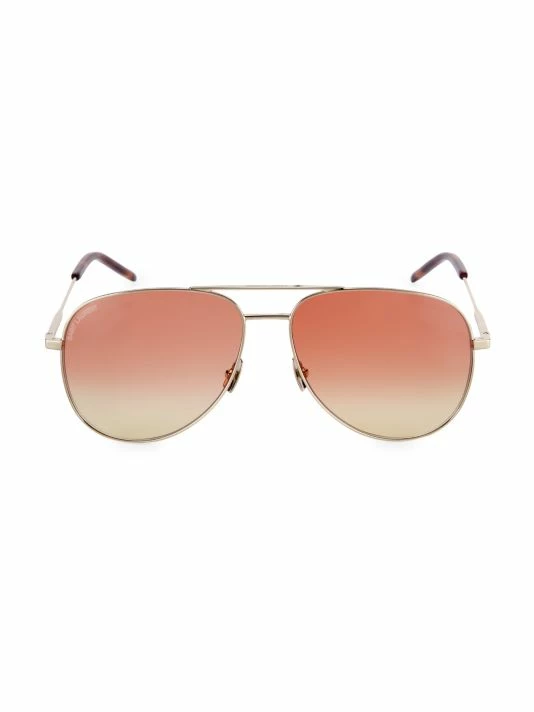 Hot Sale ๐ Saint Laurent Classic 11 59MM Aviator ๐ Sunglasses ๐