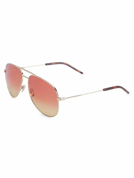 Hot Sale ๐ Saint Laurent Classic 11 59MM Aviator ๐ Sunglasses ๐ - Image 2