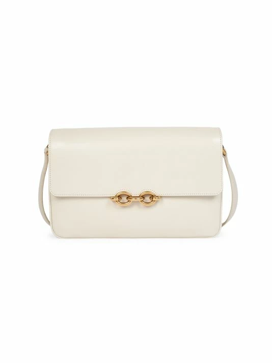 Cheapest 🎁 Saint Laurent Maillon Leather Crossbody Bag Bianco Crem 🎁 - Image 6