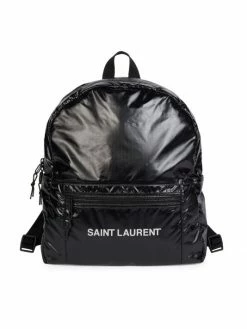Best Pirce ๐ Saint Laurent Faux Leather ๐ Backpacks For Men ๐