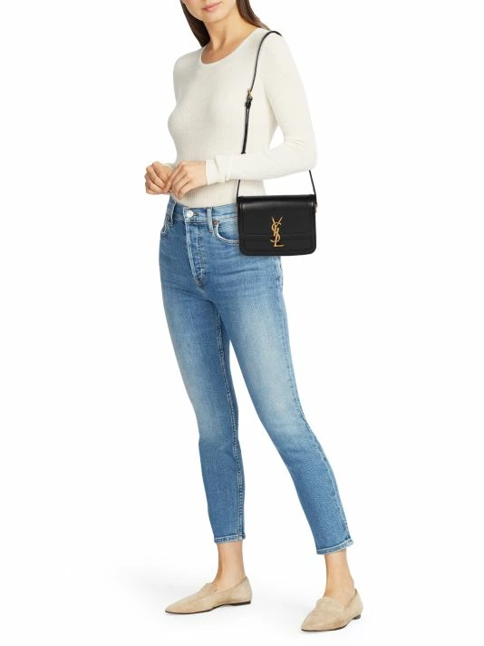 Best reviews of 😍 Saint Laurent Solferino Monogram Leather Crossbody Bag Nero 🌟 - Image 2