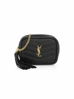 Hot Sale 🧨 Saint Laurent Micro Lou Matelassé Leather Camera Bag 🤩