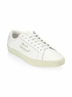 Best Sale 🧨 Saint Laurent Court Classic Leather 👟 Sneakers For Men ✔️