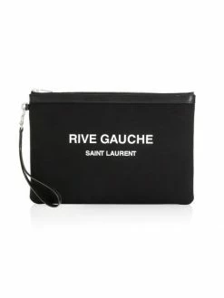 Best reviews of 😉 Saint Laurent Rive Gauche Cotton Wristlet 🛒
