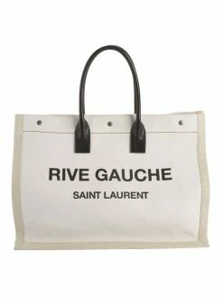 Coupon ๐ Saint Laurent Rive Gauche Linen Tote For Men ๐คฉ