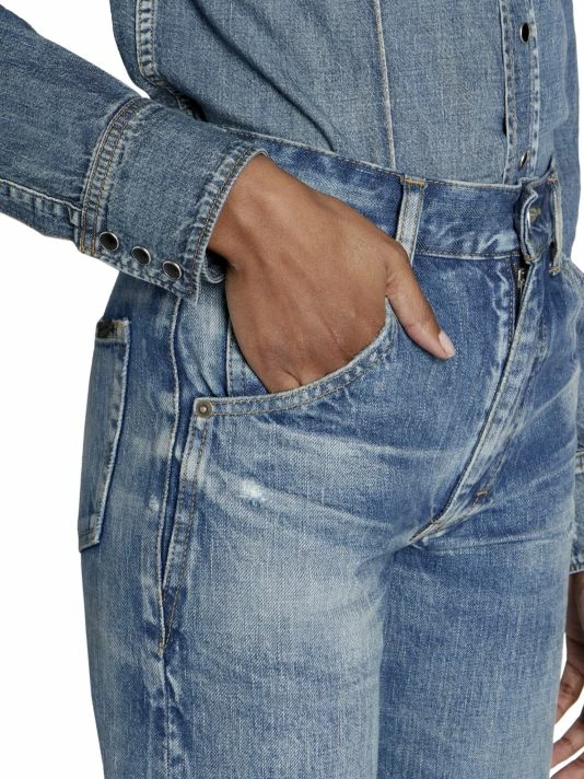 New ⌛ Saint Laurent 70s Cropped 👖 Jeans 😀 - Image 6