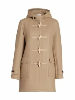 Wholesale 🛒 Saint Laurent Silk & Metallic Duffel Jacket 🥰