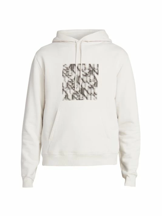 Coupon 😀 Saint Laurent Logo Cube Graphic Hoodie For Men ✨
