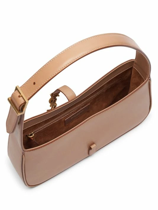 Outlet 🔥 Saint Laurent Petite Le 5 A 7 Leather Hobo Bag ❤️ - Image 3