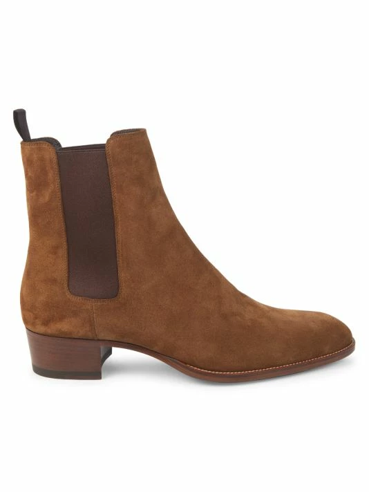Cheapest ❤️ Saint Laurent Wyatt Suede Chelsea 🥾 Boots For Men 👏