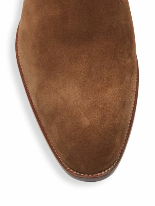 Cheapest ❤️ Saint Laurent Wyatt Suede Chelsea 🥾 Boots For Men 👏 - Image 4