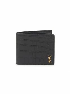 Best reviews of 🎁 Saint Laurent Crocodile-Embossed Leather Wallet ✨