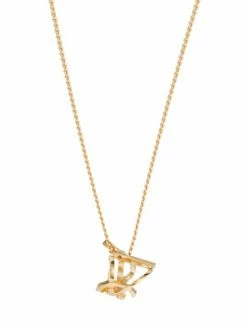 Best reviews of โค๏ธ Saint Laurent Monogram Twist Pendent Necklace ๐