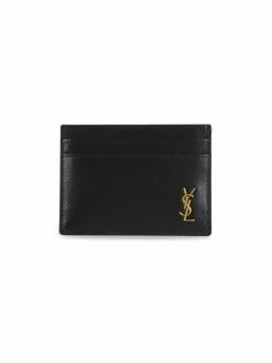 Flash Sale 🌟 Saint Laurent Leather Card Holder For Men ✔️