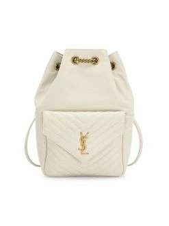 Flash Sale ๐งจ Saint Laurent Chevron Quilted ๐ Backpack New Vert โ๏ธ