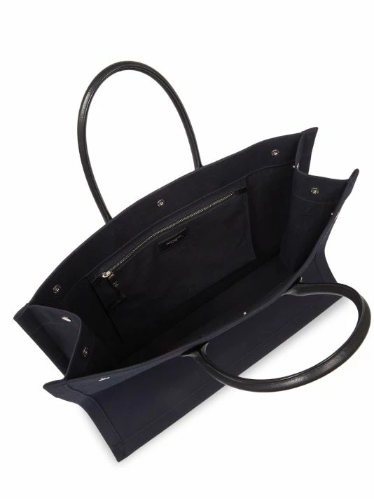 Best Pirce ❤️ Saint Laurent Noe YSL Rive Gauche Leather Shopper For Men Dark Kaki 👍 - Image 3