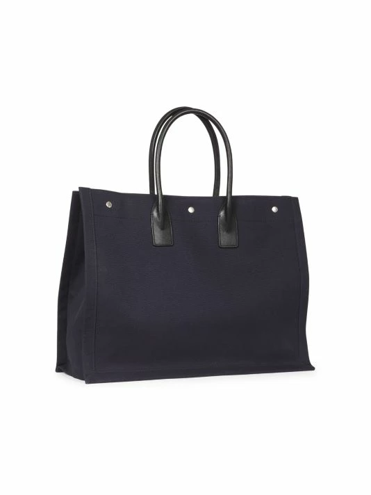 Best Pirce ❤️ Saint Laurent Noe YSL Rive Gauche Leather Shopper For Men Dark Kaki 👍 - Image 4