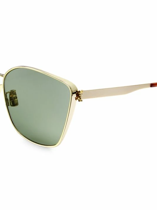 Wholesale 👍 Saint Laurent Monogram Metal Spoiler 62MM Cat Eye 👓 Sunglasses 💯 - Image 3