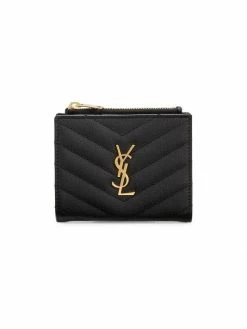 Best reviews of 🎁 Saint Laurent Monogram Matelassé Leather Bi-Fold Wallet ✨